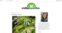 Desktop Screenshot of craftycucumber.com